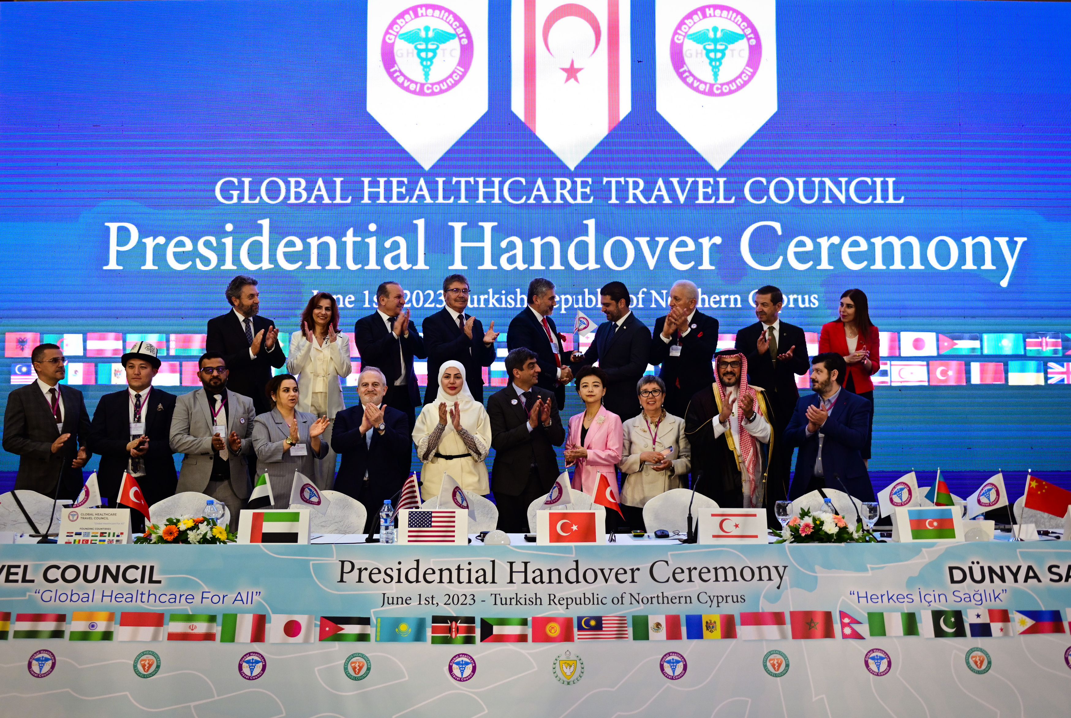 Term Presidency of Global Healthcare Travel Council Passed to TRNC